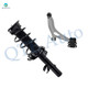 Front Right Lower Control Arm Ball Joint-Quick Complete Strut-Coil Spring Assembly For 2016-2018 Ford Focus