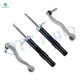 Set of 4 Front Lower Rearward Control Arm Ball Joint-Suspension Strut Assembly For 2004 2005 BMW 545I