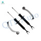 Set of 4 Front Lower Rearward Control Arm Ball Joint-Suspension Strut Assembly For 2007-2009 Audi A4 Quattro