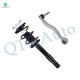 Front Left Lower Rearward Control Arm Ball Joint-Quick Complete Strut-Coil Spring Assembly For 2004-2006 BMW 530I