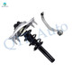 Front Right Lower Rearward Control Arm Ball Joint-Quick Complete Strut-Coil Spring Assembly For 2009 Audi A4