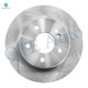 Set of 6 Rear 290mm Brake Disc Rotors-7753-D876 Ceramic Brake Pad Kit For 2006 2007 Mercedes-Benz C280