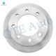 Set 6 Rear 330mm Brake Disc Rotors-Ceramic Brake Pad Kit For 2007 Chevrolet Silverado 2500 HD Classic