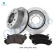 Set of 6 Rear 330mm Brake Disc Rotors-Ceramic Brake Pad Kit For 2005 2006 2008-2013 GMC Yukon XL 2500