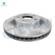 Set of 6 Front 255mm Brake Disc Rotors-Ceramic Brake Pad Kit For 2011-2016 Lexus CT200H