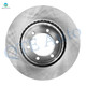 Set of 6 Front 296.4mm Brake Disc Rotors-Ceramic Brake Pad Kit For 1995-1999 Toyota Tacoma