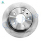 Set of 6 Rear 292mm Brake Disc Rotors-Ceramic Brake Pad Kit For 2011-2015 Chevrolet Volt