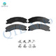 Set of 6 Rear 330mm Brake Disc Rotors-Ceramic Brake Pad Kit For 2009-2017 Chevrolet Express 3500