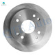 Set of 12 Front 282mm Brake Disc Rotors-Ceramic Brake Pad Kit-Rear 260mm Brake Disc Rotors-Ceramic Brake Pad Kit For 1999-2002 Honda Accord 2-door