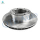 Set of 6 Front 318.2mm Brake Disc Rotors-Ceramic Brake Pad Kit For 2001 2002 Toyota 4Runner