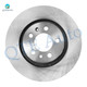 Set of 6 Front 280mm Brake Disc Rotors-Ceramic Brake Pad Kit For 2005 Volkswagen Jetta