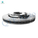 Set of 6 Front 320mm Brake Disc Rotors-Ceramic Brake Pad Kit For 2015-2017 Honda Odyssey