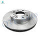Set of 12 Front 239mm Brake Disc Rotors-Rear 239.1mm Brake Drum-Ceramic Brake Pad Kit For 1992-1995 1999 Honda Civic