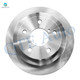 Set of 6 Rear 265.8mm Brake Disc Rotors-Ceramic Brake Pad Kit For 2004-2008 Subaru Forester