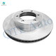 Set of 6 Front 337.8mm Brake Disc Rotors-Ceramic Brake Pad Kit For 2003-2009 Lexus GX470