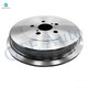 Set of 6 Rear 284mm Brake Drum-Ceramic Brake Pad Kit For 2009-2019 Toyota Corolla