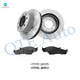 Set of 6 Front 353mm Brake Disc Rotors-7864-D965 Ceramic Brake Pad Kit For 2006-2008 Dodge RAM 1500