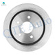 Set of 12 Front 353mm Brake Disc Rotors-Ceramic Brake Pad Kit-Rear 352mm Brake Disc Rotors-Ceramic Brake Pad Kit For 2006-2008 Dodge RAM 1500