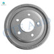 Set of 6 Rear 305mm Brake Drum-D792 7662 Ceramic Brake Pad Kit For 2000 Chevrolet Tahoe
