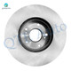 Set 12 Front 282mm-Rear 260mm Brake Disc Rotors-Ceramic Brake Pad Kit For 2003-2007 Honda Accord