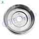 Set of 12 Front 256.05mm Brake Disc Rotors-Ceramic Brake Pad Kit-Rear 271mm Brake Drum-Ceramic Brake Pad Kit For 2008 Chevrolet Cobalt