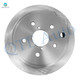 Set of 6 Rear 285.5mm Brake Disc Rotors-Ceramic Brake Pad Kit For 2015 Subaru WRX