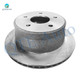 Set of 6 Rear 295mm Brake Disc Rotors-Ceramic Brake Pad Kit For 1997-2001 Oldsmobile Bravada