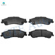 Set of 6 Rear 295mm Brake Disc Rotors-Ceramic Brake Pad Kit For 1997-2001 Oldsmobile Bravada
