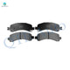 Set of 12 Front 325.2mm-Rear 330mm Brake Disc Rotors-Ceramic Brake Pad Kit For 2005-2009 2011-2017 Chevrolet Express 2500