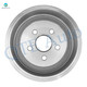 Set of 6 Rear 242mm Brake Drum-Ceramic Brake Pad Kit For 2000-2005 Toyota Celica