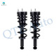 Pair of 2 Rear Quick Complete Strut-Coil Spring Assembly For 2021-2026 GMC Yukon XL