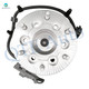 Set of 4 Front 280mm Brake Disc Rotors-Wheel Hub Bearing Assembly For 2007 2008 Isuzu I-290