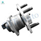 Set of 4 Rear 276.1mm Brake Drum-Wheel Hub Bearing Assembly For 2003 2004 Oldsmobile Alero