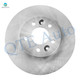 Set of 4 Front 316mm Brake Disc Rotors-Wheel Hub Bearing Assembly For 1998-2002 Lincoln Town Car