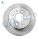 Set of 4 Front 250mm Brake Disc Rotors-Wheel Bearing For 1994-2002 Saturn SL