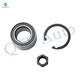 Set of 4 Front 250mm Brake Disc Rotors-Wheel Bearing For 1994-2002 Saturn SL