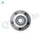 Set of 4 Rear 277.7mm Brake Disc Rotors-Wheel Hub Bearing Assembly For 2000 2001 Infiniti I30