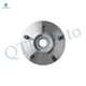 Set of 4 Rear 277.7mm Brake Disc Rotors-Wheel Hub Bearing Assembly For 2002-2004 Infiniti I35