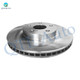 Set 16 Front 275mm Brake Disc Rotors-Wheel Hub Bearing Assembly-Ceramic Brake Pad Kit-Rear 242mm Brake Drum-Wheel Bearing-Ceramic Brake Pad Kit For 2004-2006 Toyota Corolla