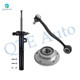 Set of 3 Front Left Lower Control Arm Ball Joint-Wheel Hub Bearing Assembly-Suspension Strut Assembly For 1994 BMW 750IL