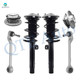 Set of 6 Front Lower Rearward Control Arm Ball Joint-Wheel Hub Bearing Assembly-Quick Complete Strut-Coil Spring Assembly For 2012 BMW 328I Sedan
