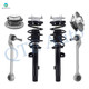 Set of 6 Front Lower Rearward Control Arm Ball Joint-Wheel Hub Bearing Assembly-Quick Complete Strut-Coil Spring Assembly For 2012 BMW 328I