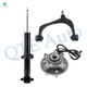 Set of 3 Front Left Upper Control Arm Ball Joint-Wheel Hub Bearing Assembly-Suspension Strut Assembly For 2015-2017 Ford F-150