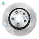 Set of 8 Front 315mm Brake Disc Rotors-Wheel Hub Bearing Assembly-Rear 330mm Brake Disc Rotors-Wheel Hub Bearing Assembly For 2005-2007 Ford Freestyle