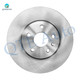 Set of 8 Front 321mm Brake Disc Rotors-Wheel Bearing-Rear 292mm Brake Disc Rotors-Wheel Bearing For 2016 Chevrolet Malibu Limited