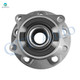 Set of 4 Rear 308mm Brake Disc Rotors-Wheel Hub Bearing Assembly For 2003-2013 Volvo XC90