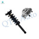 Rear Quick Complete Strut-Coil Spring Assembly-Wheel Hub Bearing Assembly For 2001-2003 Nissan Maxima