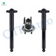 Rear Complete Shock Absorber Kit-Wheel Hub Bearing Assembly For 2004-2012 Chevrolet Malibu
