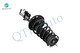 Rear Left Quick Complete Strut-Coil Spring Assembly-Wheel Hub Bearing Assembly For 2004 Toyota Avalon