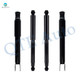 Set of 4 Front-Rear Shock Absorber For 2000-2006 GMC Yukon Xl 1500 High Performance Monotube Upgrade